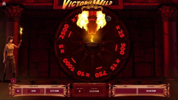 Victoria Wild slot bonus win