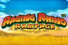 Slots - raging-rhino-rampage-slot-logo