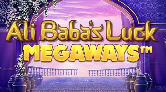Ali baba's luck megaways slot logo red tiger