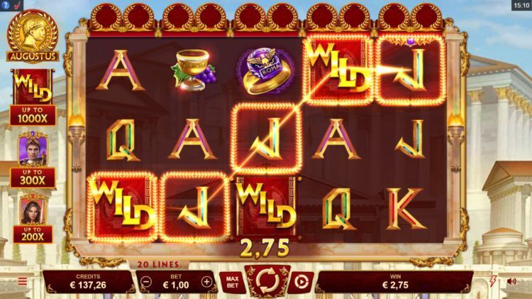 Augustus slot review Microgaming