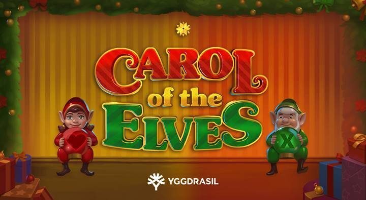 Carol of the Elves slot review yggdrasil logo