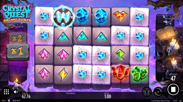 Crystal Quest Arcane Tower slot review