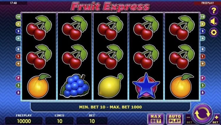 Fruit Express online slot review