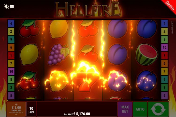 Hellfire online gokkast bonus feature