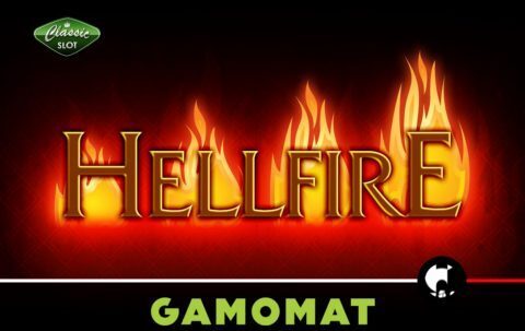 Hellfire slot review gamomat logo