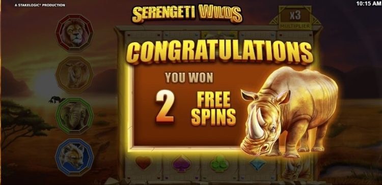 Serengeti Wilds slot Free Spins