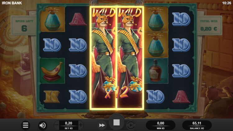 Iron Bank slot review Relax Gaming bonus