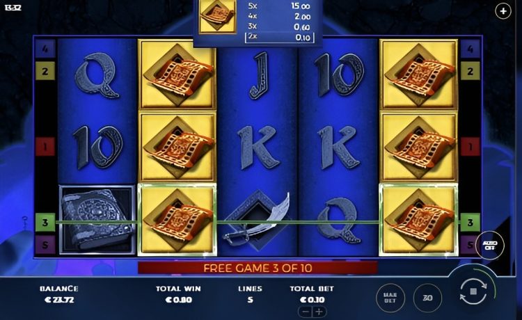 Magic Book online slot gameplay