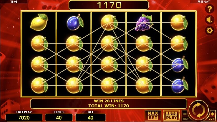 Nicer Dice 40 slot