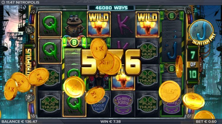 Nitropolis slot free spins win 2