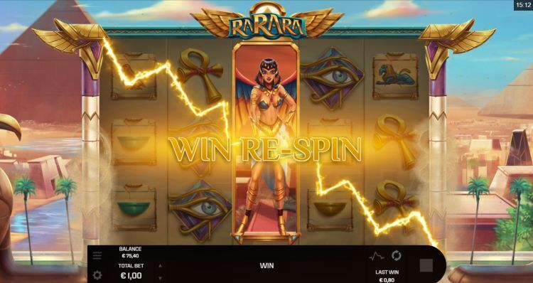 RaRaRa gokkast win Respin
