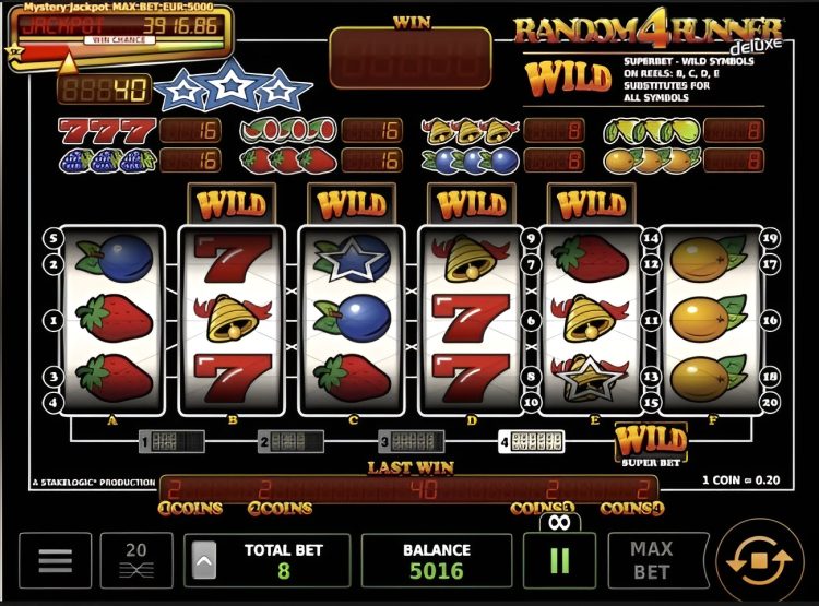 Random Runner Deluxe online fruitautomaat