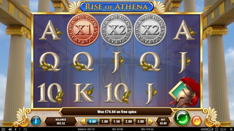 Rise of Athena slot review Play n GO