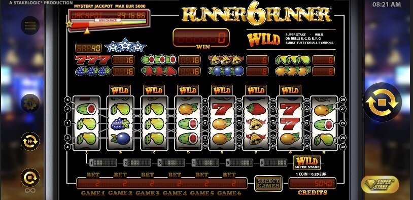 Runner 6 Runner fruitautomaat