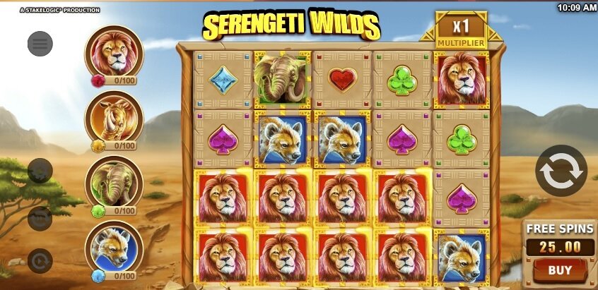 Serengeti Wilds gokkast