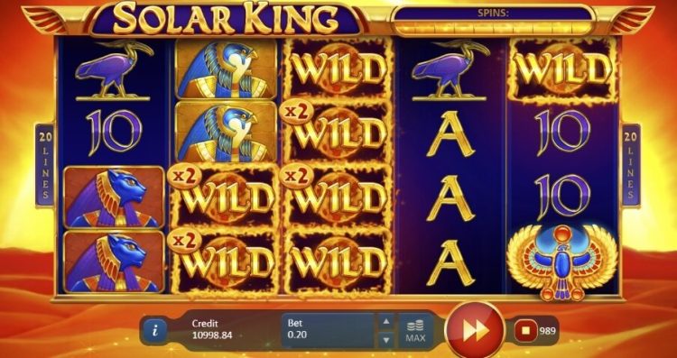 Solar King gokkast gameplay