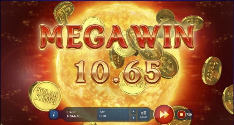 Solar King online gokkast mega win