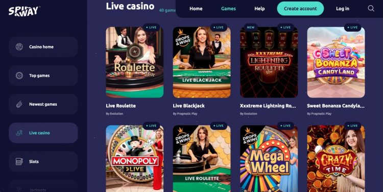 Spin Away - Live Casino Spellen