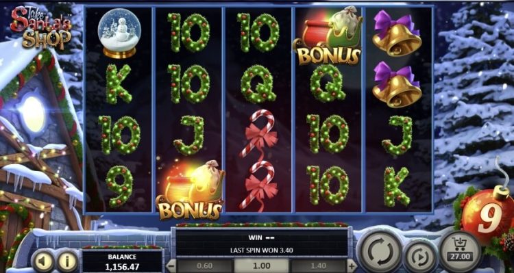 Take Santa's Shop gokkast review
