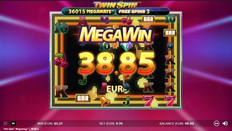 Twin Spin Megaways slot review netent