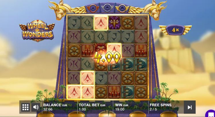 Wheel of wonders free spins bonus