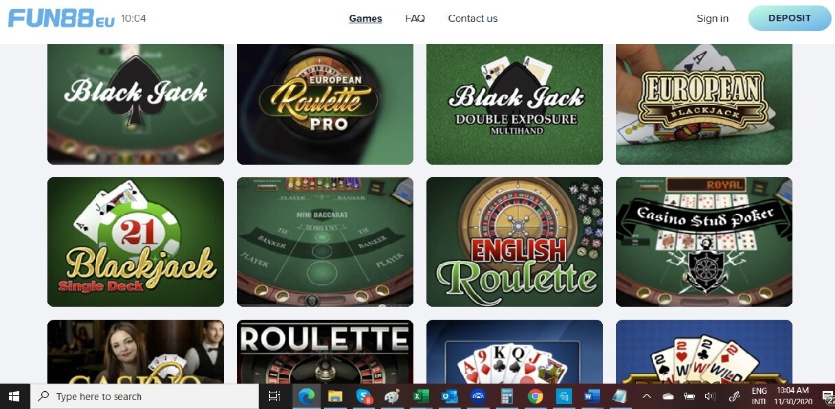 fun88eu casino review