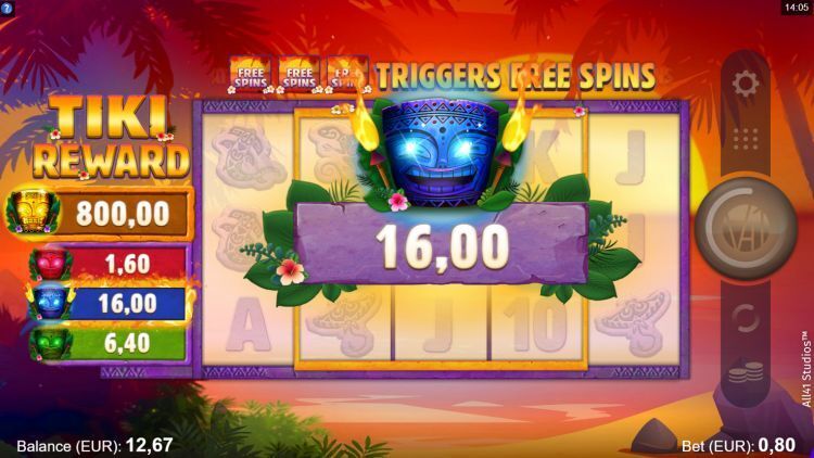 tiki reward slot microgaming win jackpot