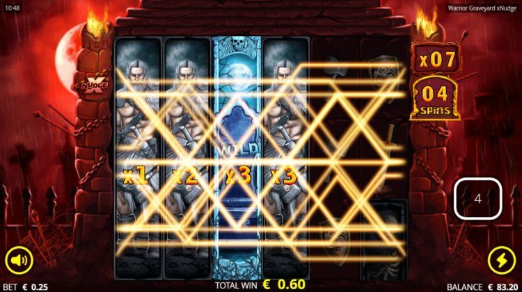 Warrior Graveyard slot gameplay