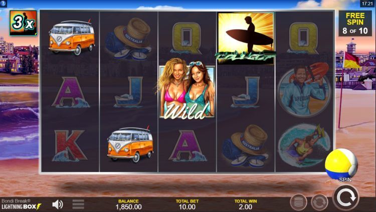 Bondi Break slot review win bonus