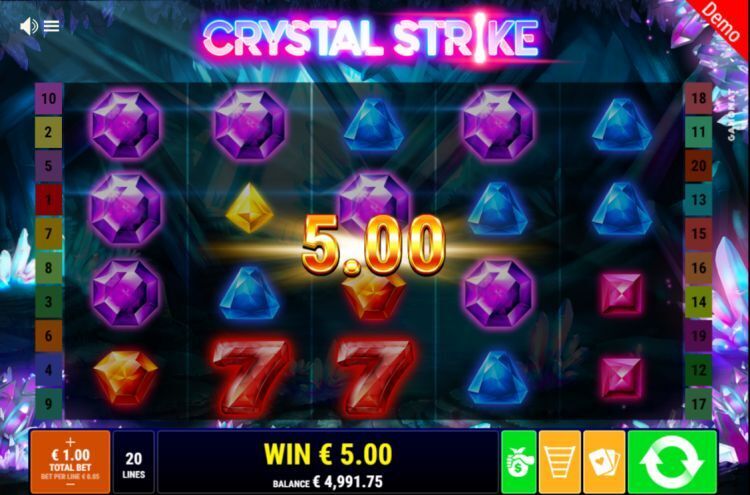 Crystal Strike gokkast win