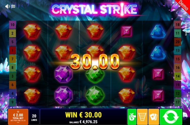 Crystal Strike slot review Gamomat