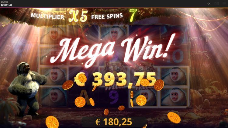Dark Jungle slot bonus mega win
