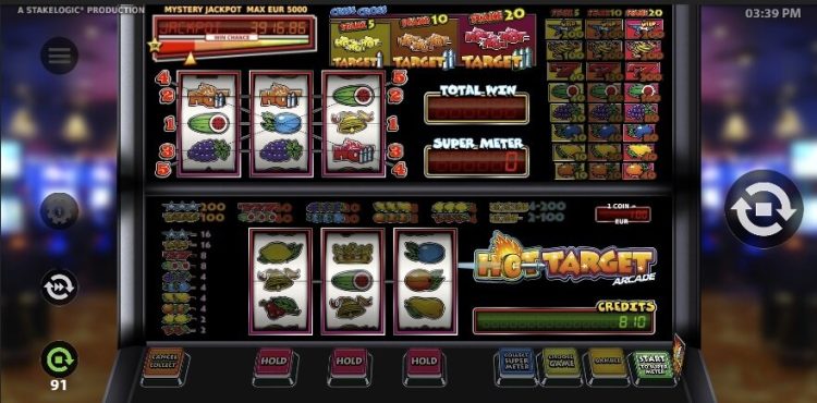 Hot Target Arcade Stakelogic