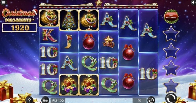 Christmas Megaways gokkast gameplay Iron Dog Studio