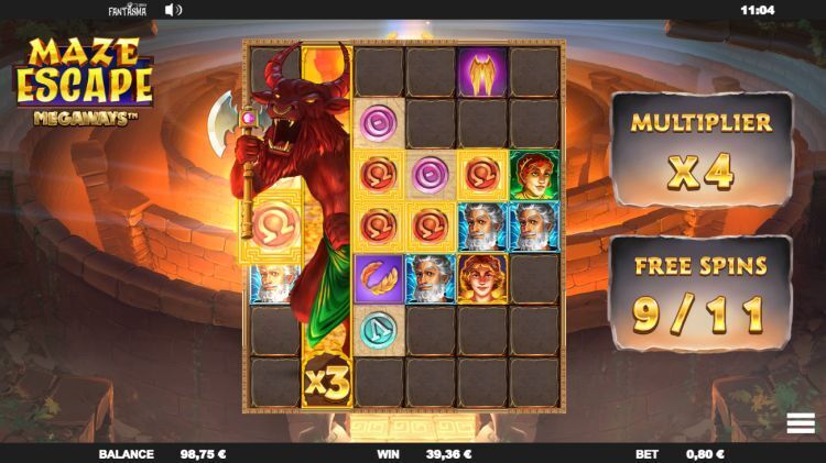 Maze Escape Megaways gokkast Free Spins