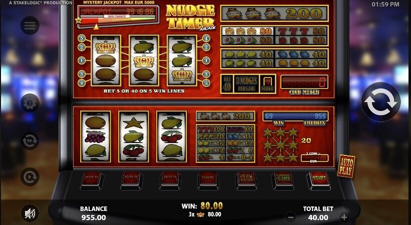 Nudge Timer Arcade