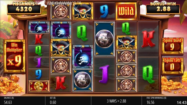 Pirates Bounty Megaways slot review