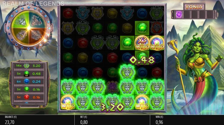Realm of Legends gokkast gameplay