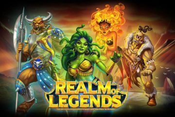 Realm of legends slot logo