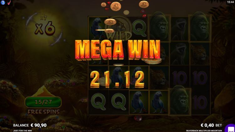 Silverback Multiplier Mountain gokkast mega win