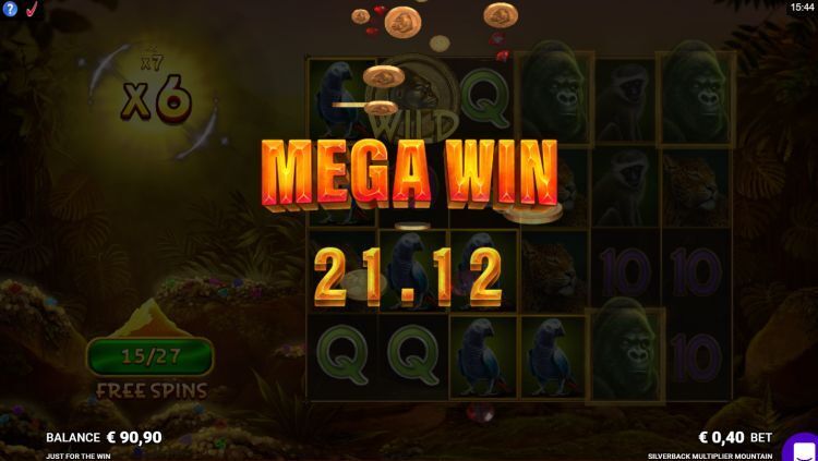 Silverback multiplier mountain slot review big win