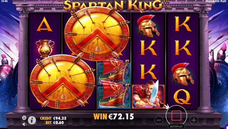 Spartan King slot pragmatic play bonus big win