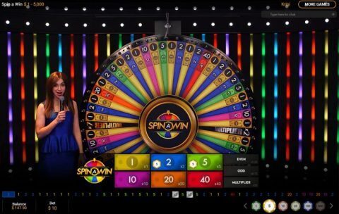 Spin a win live playtech holland casino