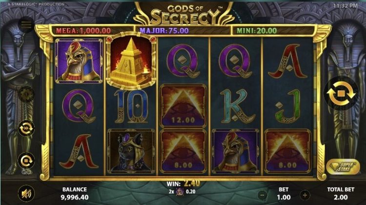 Stakelogic Gods of Secrecy gokkast review