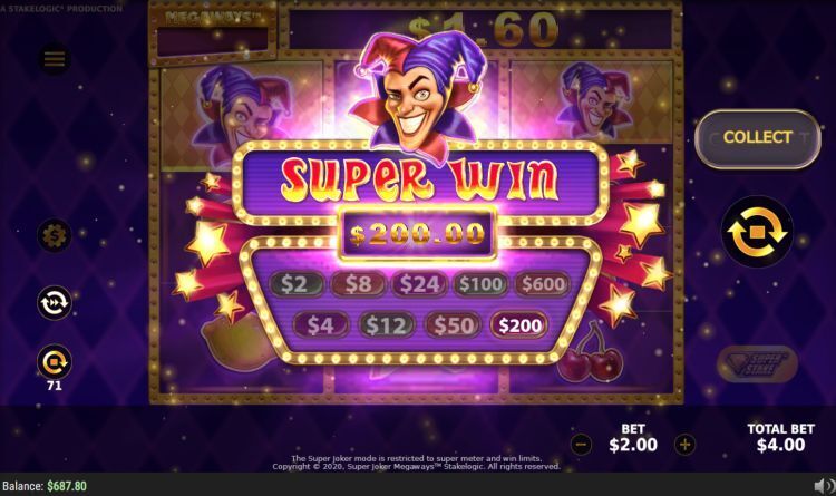 Super Joker Megaways slot review feature