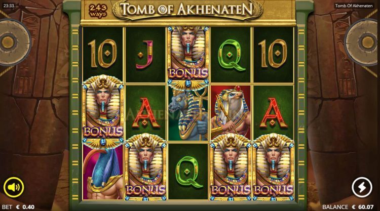 Tomb of akhenaten slot review Nolimit City bonus trigger
