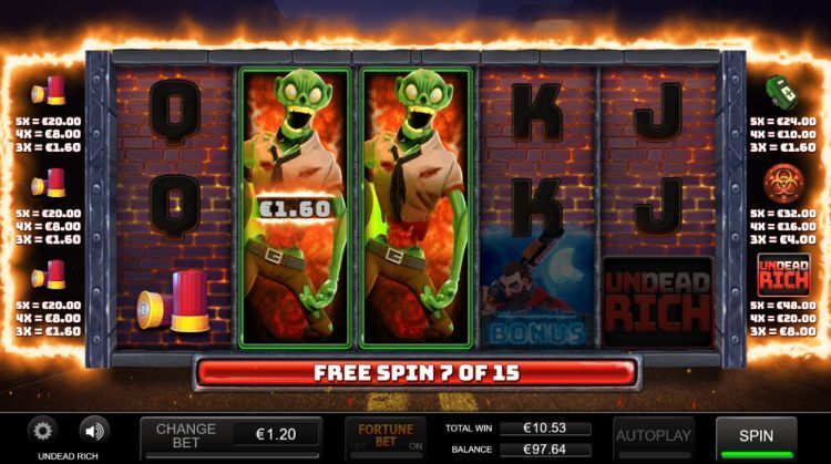 Undead Rich online slot Free Spins