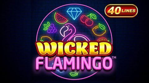Wicked Flamingo slot review Skywind logo