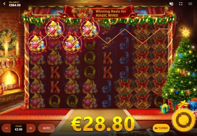 Jingle Bells Power Reels online slot big win
