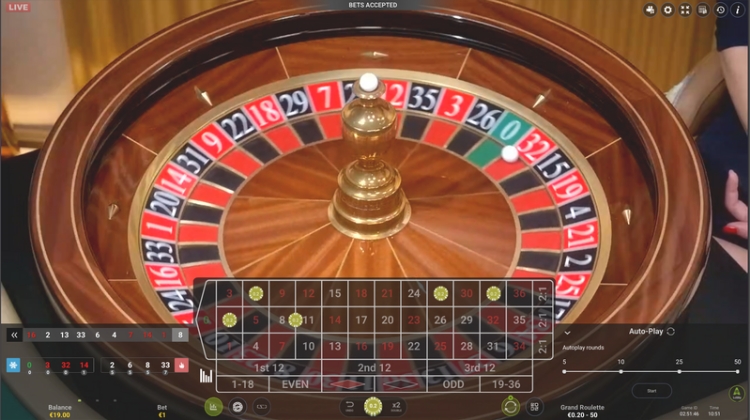 Authentic Gaming Spellen Grand Roulette